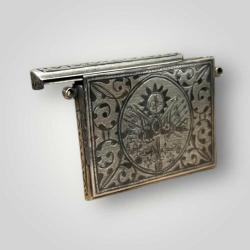 Osmanlı Gümüş Savatlı Hamayır - Cevşen AOB6035