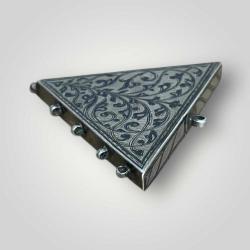 Osmanlı Gümüş Savatlı Hamayır - Cevşen AOB6037