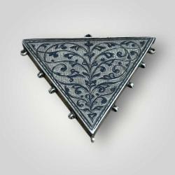 Osmanlı Gümüş Savatlı Hamayır - Cevşen AOB6037