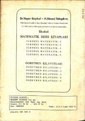 1990's İlkokul 2.Sınıf Matematik Ders Kitabı NDR99932