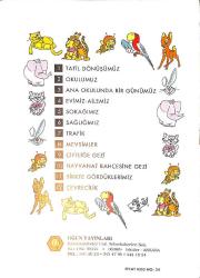 Anaokulları İçin Hayat Bilgisi Tatil Dönüşümüz Boyama Kitabı 1 NDR100083