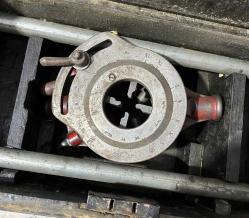 Antika 1940s Ahşap Kutusunda Pafta Takımı AOB6094