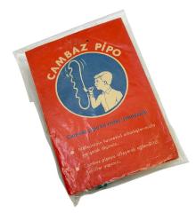 1980's Cambaz Plâstik Oyuncak Pipo (Sıfır Ürün) *Cambaz Pipoyu Üfleyerek Eğlendirici Şekiller Yapınız* AOB5179