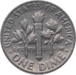 ABD 1 Dime 1966 *Roosevelt Dime* ÇÇT YMP11110