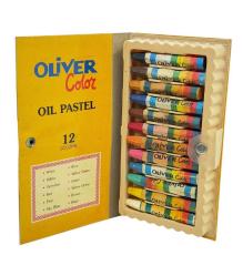 1990's Türk Malı 12'li Yağlı Pastel Boya Seti (Kullanılmamış) AOB5256
