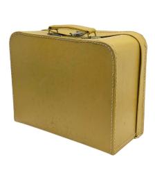 1970's Şahsuvar Pergelleri Görselli Bavul Tip Okul Çantası AOB5285