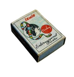 Eski Bakkal - Türkay İzmir Enternasyonal Fuarı Boş Kibrit Kutusu AOB5314