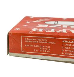 1980's Zafer Rampalı Büyük Boy Füze (Dolu Kutu) AOB5347
