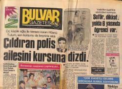 Bulvar Gazetesi 27 Eylül 1983 - Jackie Sisam'a Gitti - Avrupa Kupaları Birinci Tur Rövanşında Türk Hakemlere Görev Verilmedi GZ159206