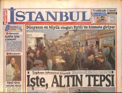 Efemera - Hürriyet Gazetesi İstanbul Eki 10 Ocak 1992 - Dünyanın En Büyük Otogarı Eylül'de Hizmete Giriyor GZ159286 - kitantik - kitaLog