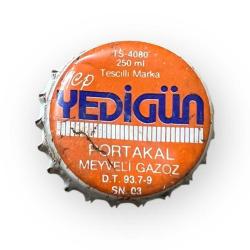 Yedigün Portakal Gazoz Kapağı CMK11-5293