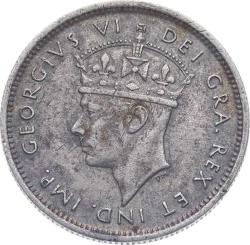 Kıbrıs 4/½ Piastres 1938 GÜMÜŞ - ÇÇT YMP11208