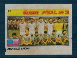 Final 90 (ÜLKER) Ünlü Futbolcular Serisi No 22 # SKZ2332
