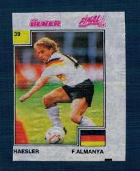 Final 92 (ÜLKER) Ünlü Futbolcular Serisi No 39 # SKZ2341