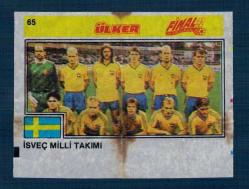 Final 92 (ÜLKER) Ünlü Futbolcular Serisi No 65 # SKZ2346