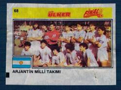 Final 92 (ÜLKER) Ünlü Futbolcular Serisi No 68 # SKZ2348