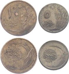 Türkiye 1926 Yılı 5/10 Kuruş Takım (2 Adet) TCM3121
