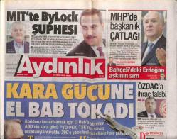Aydınlık Gazetesi 21 Ekim 2016 - Koridor Planına İkinci Hançer Dicle Kalkanı - Mürid Modeline Karşı İnsanın Savaşı GZ95192