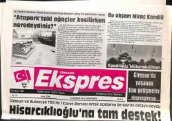 Giresun Ekspres 5 Haziran 2013 - Ataparkta Toplanan Grup Kitap Okuyarak Tepkisini Gösterdi -Halk Eğitim Merkezinde Okul Öncesi Sınıfı Açılacak GZ95396