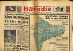 Son Havadis Gazetesi 18 Temmuz 1957 - İstanbulun İmarına Dair En Son Haberler... Asya Gribi Korkunç Şekilde Yayılıyor GZ59550