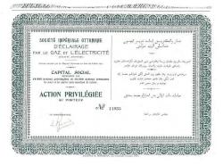 İstanbul Gaz ve Elektrik Osmanlı A.Ş. HSS314