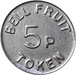 Birleşik Krallık Meyve Jeton Nikel JTF329