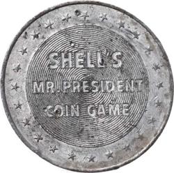 Benjamin Harrison 23rd President of USA 1889-1903 Jeton JTF567