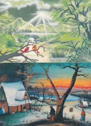 Manzara Temalı 2li Kartpostal KRT10707