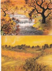 Manzara Temalı 2li Kartpostal KRT10711