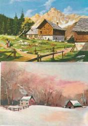 Manzara Temalı 2li Kartpostal KRT10713