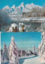 Manzara Temalı 2li Kartpostal KRT10714