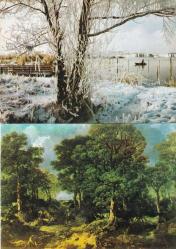 Manzara Temalı 2li Kartpostal KRT10722