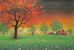 Manzara - Bahar Temalı Kartpostal KRT12703