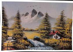 Manzara- Doğa Ve Irmak Temalı Kartpostal KRT12819