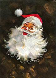 Yılbaşı (Yeniyıl) Noel Baba Temalı Kartpostal KRT14479