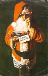 Yılbaşı (Yeniyıl) Noel Baba Temalı Kartpostal KRT14500