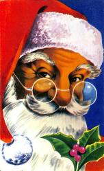 Yılbaşı (Yeniyıl) Noel Baba Temalı Kartpostal KRT14571