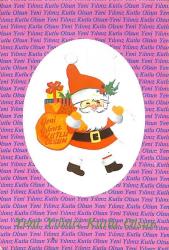 Yılbaşı (Yeniyıl) Noel Baba Temalı Kartpostal KRT15459