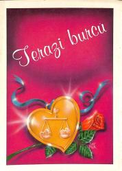 Terazi Burcu Kartpostal KRT15497