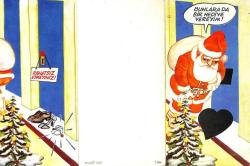 Yılbaşı (Yeniyıl) Noel Baba Temalı Kartpostal KRT16500