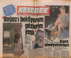 Hürriyet Gazetesi Kelebek Eki 13 Haziran 1989 - Kent Gladyatörleri GZ63857