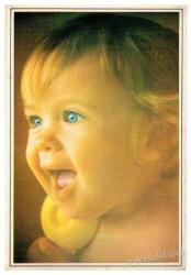 Sevimli Bebek Kartpostal KRT2274