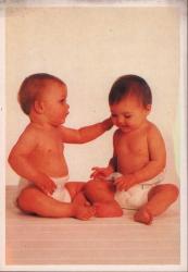 Sevimli Bebekler Kartpostal KRT2301
