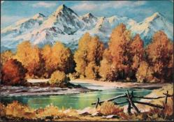 Manzara Temalı Kartpostal KRT2829