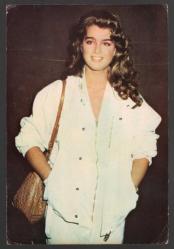 Brooke Shields Küçük Boy Kartpostal KRT3270