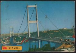 Boğaziçi Asma Köprüsü Eski Kartpostal KRT3780