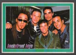 Backstreet Boys Büyükboy Kartpostal KRT4711