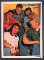 Backstreet Boys Büyükboy Kartpostal KRT4717