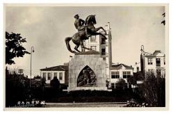 Samsun - Atatürk Heykeli Eski Fotokart KRT6247