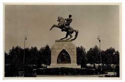 Samsun - Atatürk Heykeli Eski Fotokart KRT6260